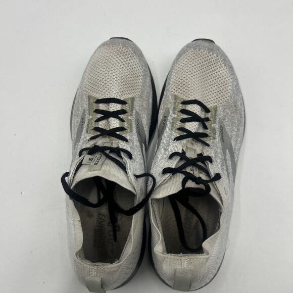 Brooks Levitate 3 Running Shoes White/Silver Men's Size 10 - Picture 4 of 9